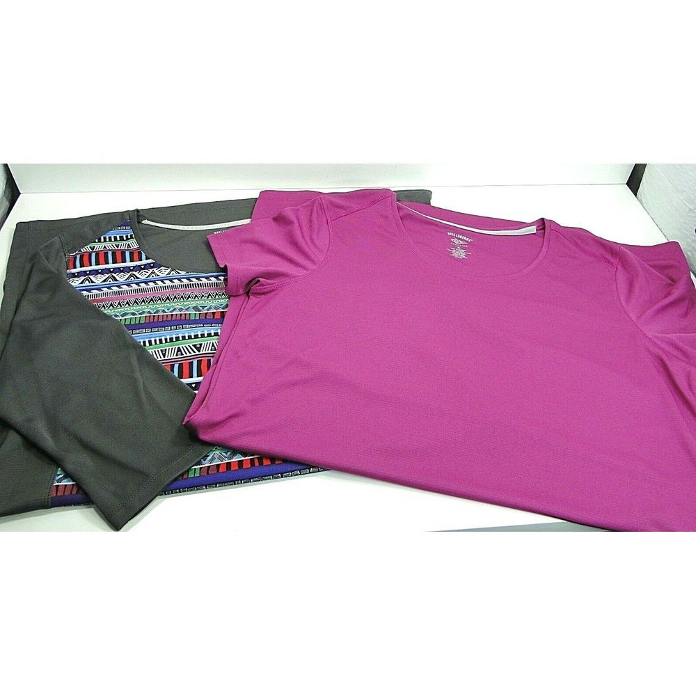 Reel Legends X-Large Woman's Dress Short and Long Sleeve Lot of 2‎